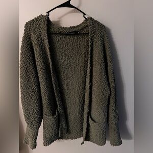 Comfy, soft, open front sweater